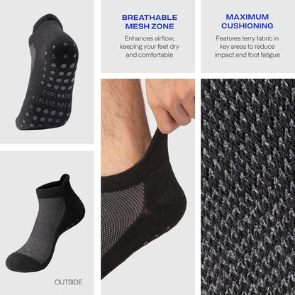 Grip Socks For Men Non Slip  (4 pairs)